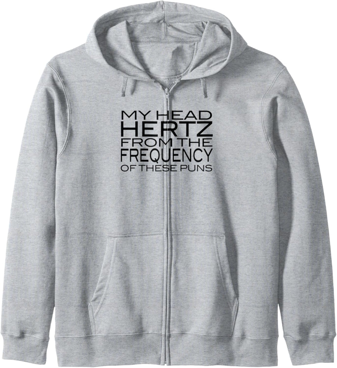 Mein Kopf Hertz von der Häufigkeit dieser Wortspiele lustig Kapuzenjacke