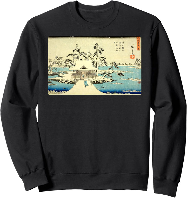 Berühmte Klassische Japanische Kunst: Benzaiten Hiroshige Sweatshirt