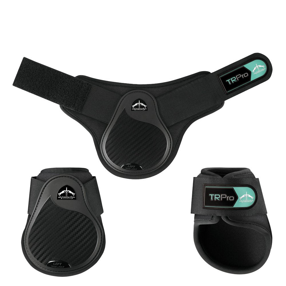 Veredus TR Pro Rear Fetlock Boots Schwarz M, Schwarz M