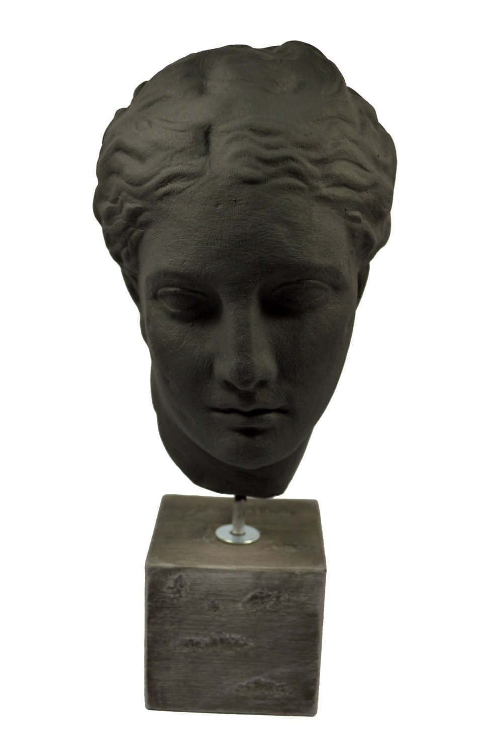Hygeia Skulptur Antike griechische Göttin der Gesundheit Museum Reproduktion Kopf Büste