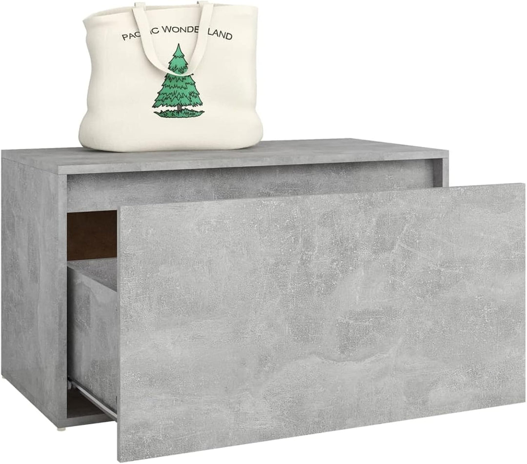 Tidyard Flurbank Sitzbank mit Schublade Sitztruhe Schuhbank Garderobenbank Truhenbank Bank mit Staur