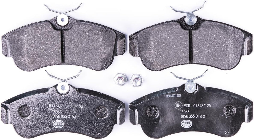 HELLA PAGID 8DB 355 018-011 Bremsbelagsatz - T5063 - Dicke/Stärke: 17.5mm - Bremssystem: Lucas - nic