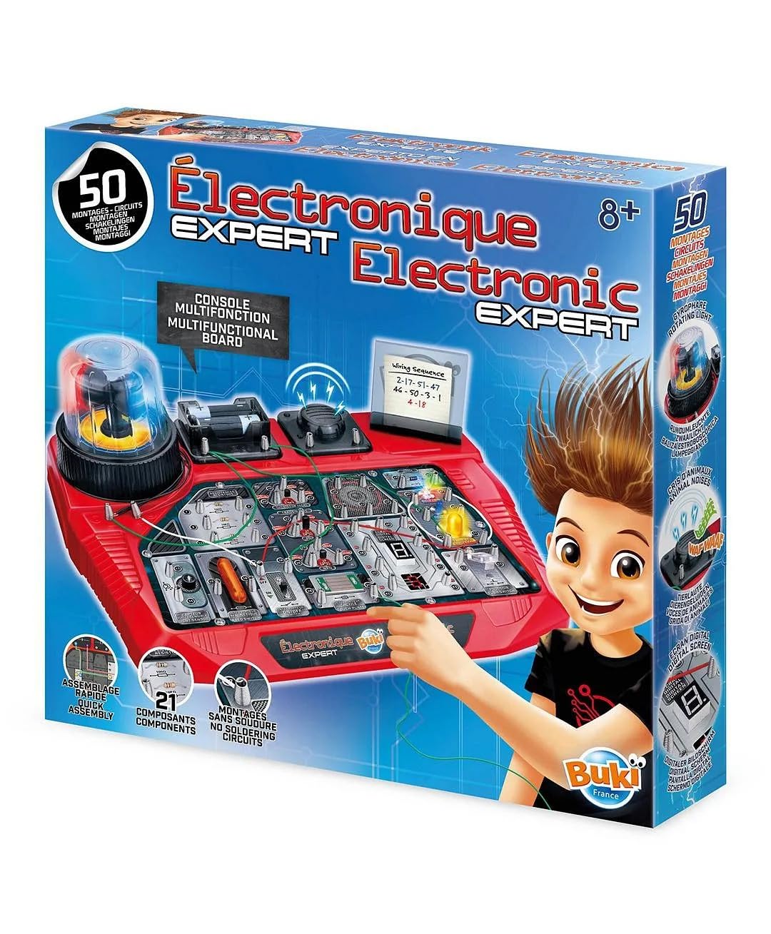 BUKI France 7160 - Elektronik-Experte, 8 Jahre to 18 Jahre