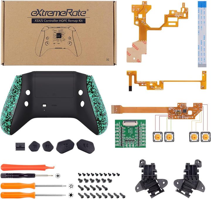 eXtremeRate Programmierbares Hope Remap Kit für Xbox Series X&S Controller, Remap Boards/Rückseite C