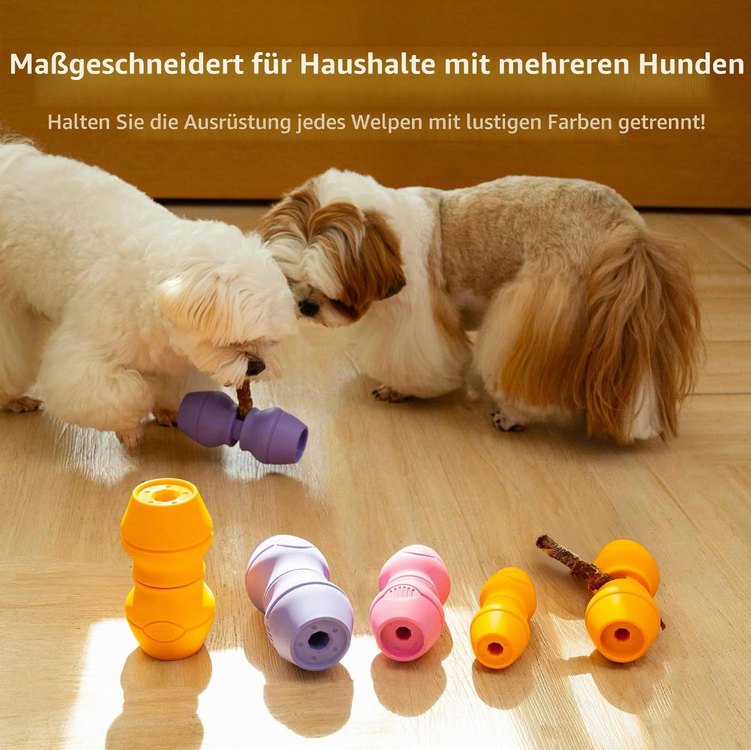 PetClan Chewise Bully Stick Halter – Sicherheit &amp; Robustes Design, BPA-frei, Sicherer Ochsenziemer-H