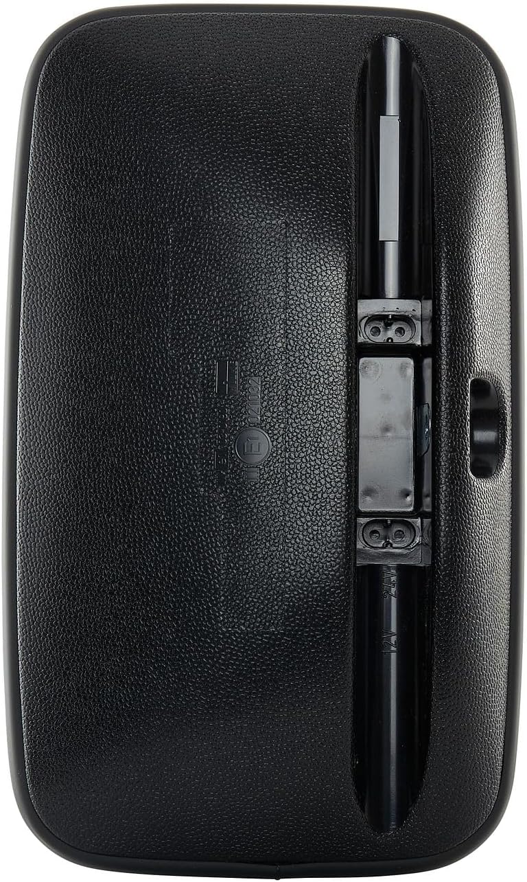 HELLA - Aussenspiegel - Kunststoffgehäuse - schwarz - Breite: 184mm - Höhe: 305mm - beidseitig - 8SB
