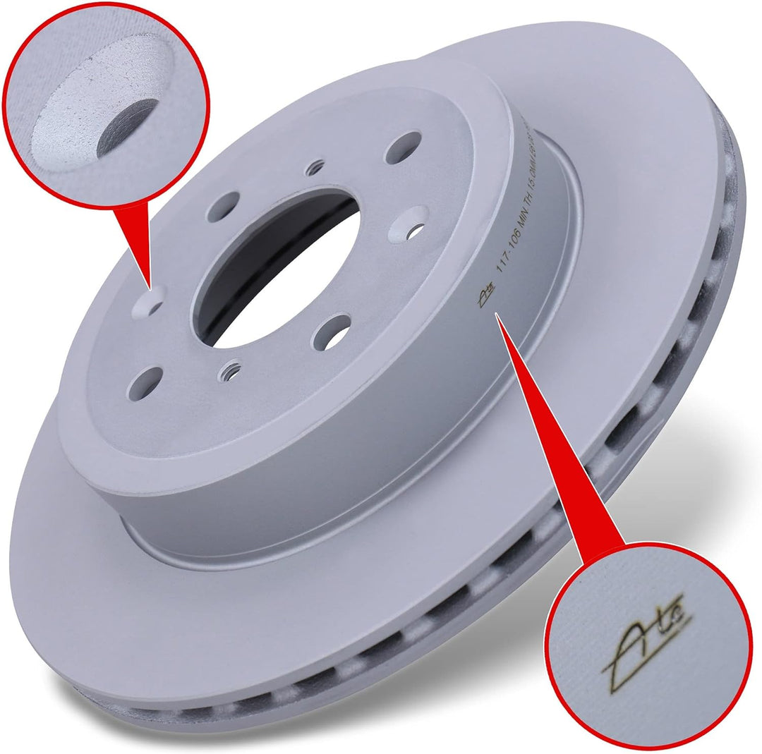 ATE 24011701061 Bremsscheibe - (Paar)