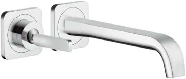 Axor 36106000 Wasserhahn Citterio E Einhebel-Waschtischarmatur Unterputz, Auslauf Länge 220mm, Wandm