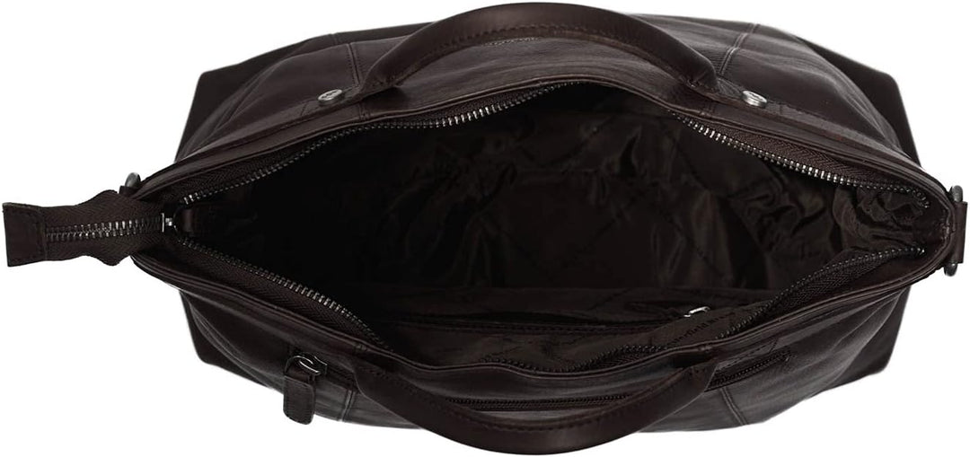 The Chesterfield Brand Wax Pull Up Helsinki Handtasche Leder 35 cm