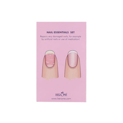 Herome 3-in-1 Maniküre Set mit Nagelhärter & Nagelöl -1 set- stärkende Nagelöl, Serum für die Nagelh
