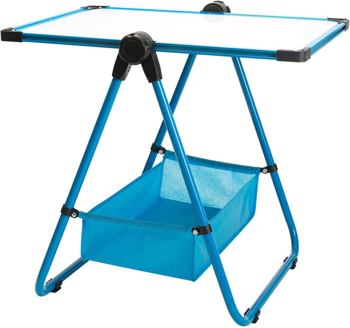 DOEWORKS Kinder Whiteboard Doppelseitiges Staffelei Kinder Whiteboard & Kreidetafel, Magnetische Whi