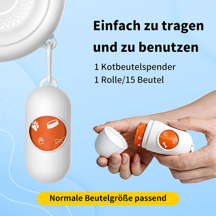 Ausziehbare Hundeleine 16ft, Automatik-Verriegelung, bissfestes Stahlkabel, 360° antiverwirrend, sto