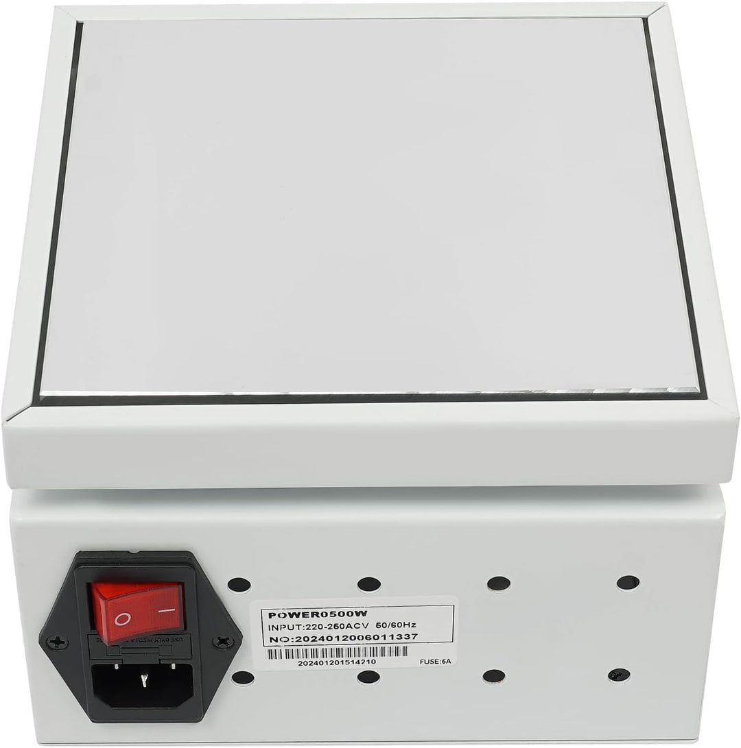 VonVVer Lötstation Heizplatte 150x150mm Mini Heizplatte Löten 500W Klein Heizplatten 400 ℃ Elektrisc