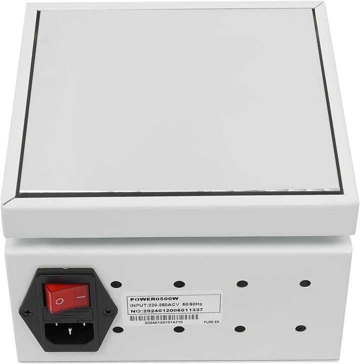 VonVVer Lötstation Heizplatte 150x150mm Mini Heizplatte Löten 500W Klein Heizplatten 400 ℃ Elektrisc