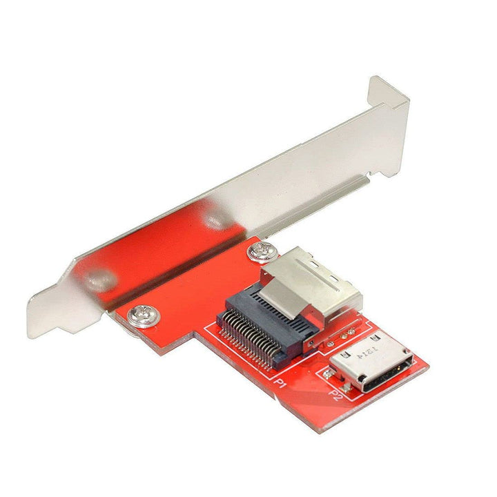 ChenYang CY Mini SAS SFF-8087 PCI-Express 4.0 auf Oculink SFF-8611 SFF-8612 PCBA-Buchsenadapter mit