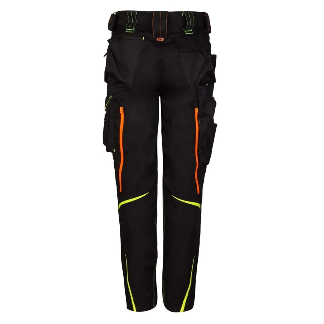 Engelbert Strauss 65511 Hose e.s.motion 2020, Qualitative Arbeitskleidung, Mehrfarbig (Schwarz/Gelb)