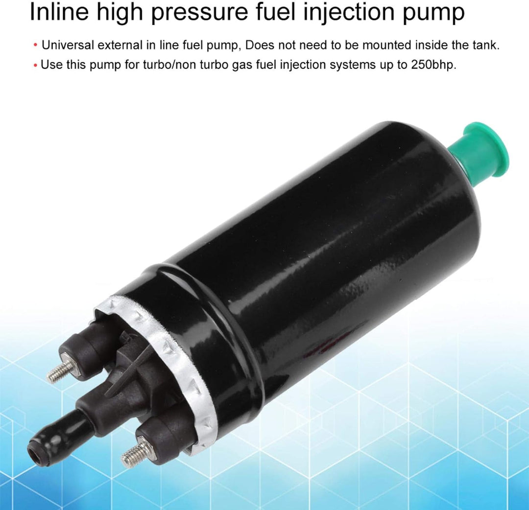 Externe Hochdruck-Inline-Kraftstoffpumpe 300LPH 12V Universal-Kraftstoffpumpe Austausch 0580464070