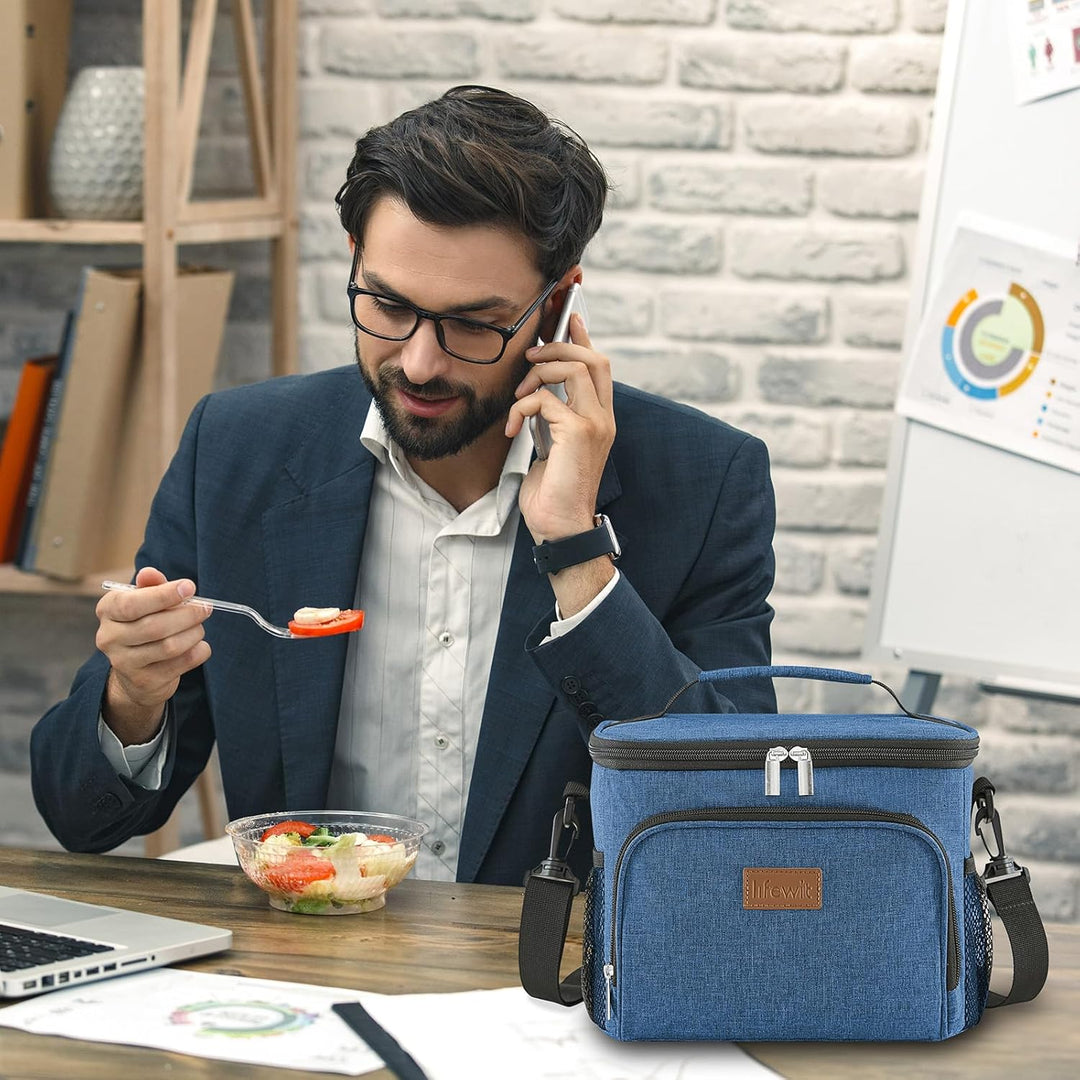 Lifewit Isolierte Kühltasche, Wiederverwendbare Lunchtasche, Tragbare Kühlbox, weiche Tragetasche, a