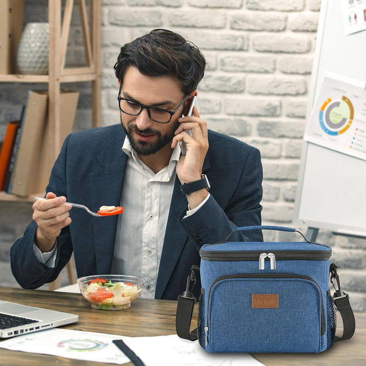 Lifewit Isolierte Kühltasche, Wiederverwendbare Lunchtasche, Tragbare Kühlbox, weiche Tragetasche, a