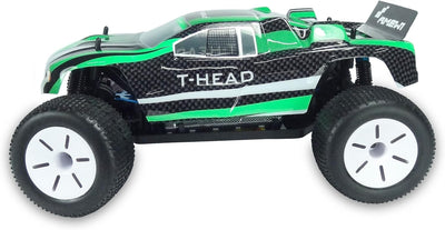 Amewi 22233 T-Head Truggy 4WD Brushed, Spielzeug, 1: 10 RTR, Grün