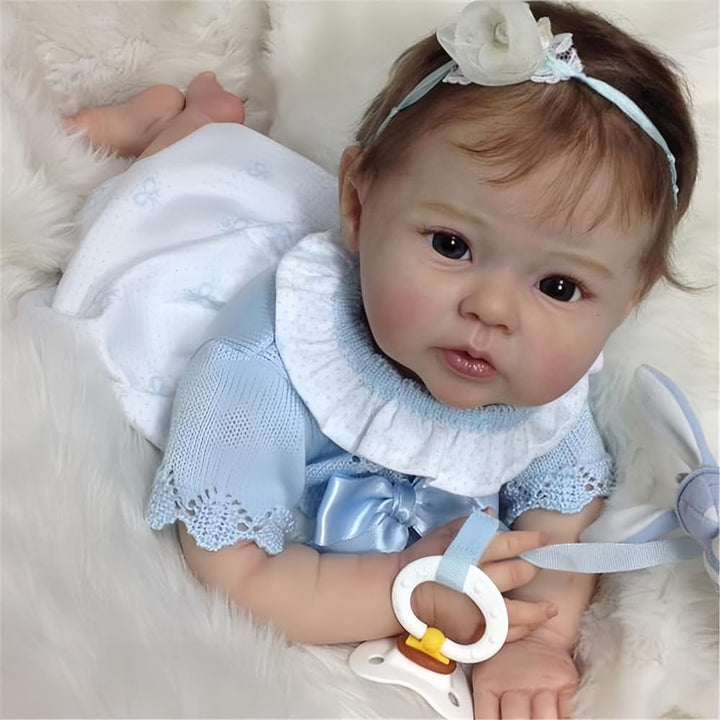 Reborn Babys Mädchen Handgefertigt Realistische Mit Weichem Stoffkörper Reborn Puppen Reborn Babypup