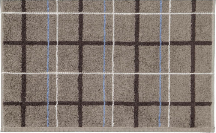 CAWÖ Home Handtücher Avenue Karo 339 Graphit - 73 Duschtuch 70x140 cm, Duschtuch 70x140 cm