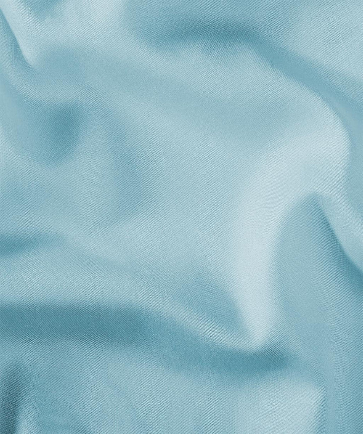fleuresse L Uni-Colours-Bettlaken, Mako-Satin, Eisblau, 270 x 260