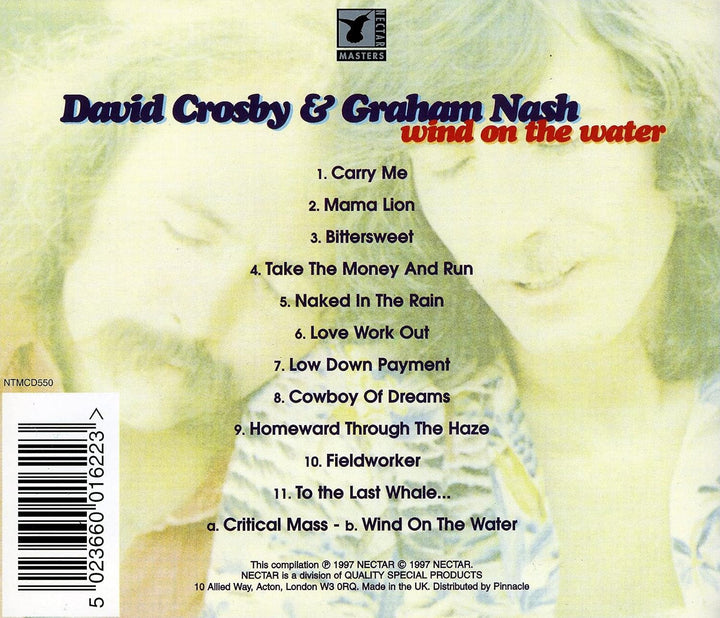 Wind on the Water, Audio-CD