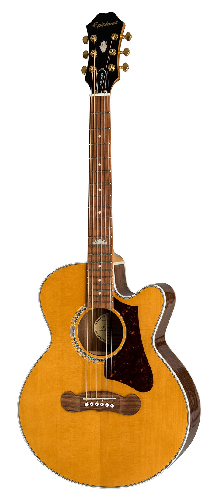 Epiphone J-200 EC Studio Parlor Vintage Natural Westerngitarre