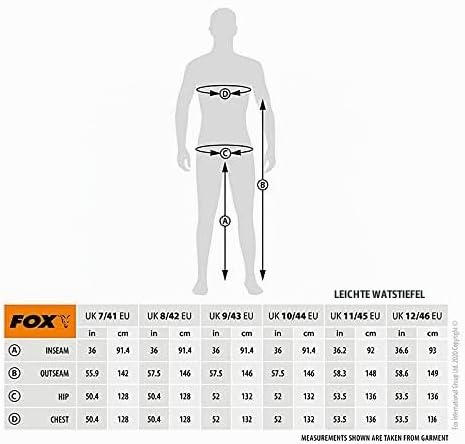 Fox Wathose Lightweight Waders Grün GR. 36 Grün, 36 Grün