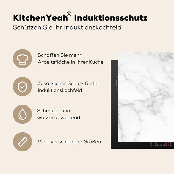 Herdabdeckplatte Einteilig Ceranfeld Abdeckplatte für Induktionsschutz Ceranfeldabdeckung Vinyl Herd