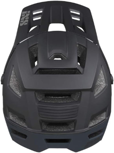IXS Enduro MTB-Helm Trigger FF Schwarz Schwarz SM (54-58cm), Schwarz SM (54-58cm)