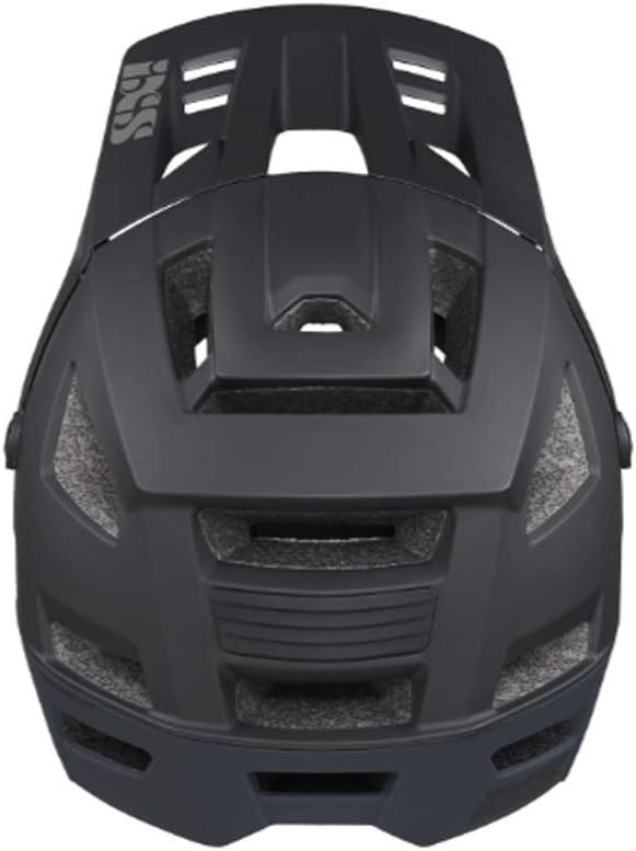 IXS Enduro MTB-Helm Trigger FF Schwarz Schwarz SM (54-58cm), Schwarz SM (54-58cm)