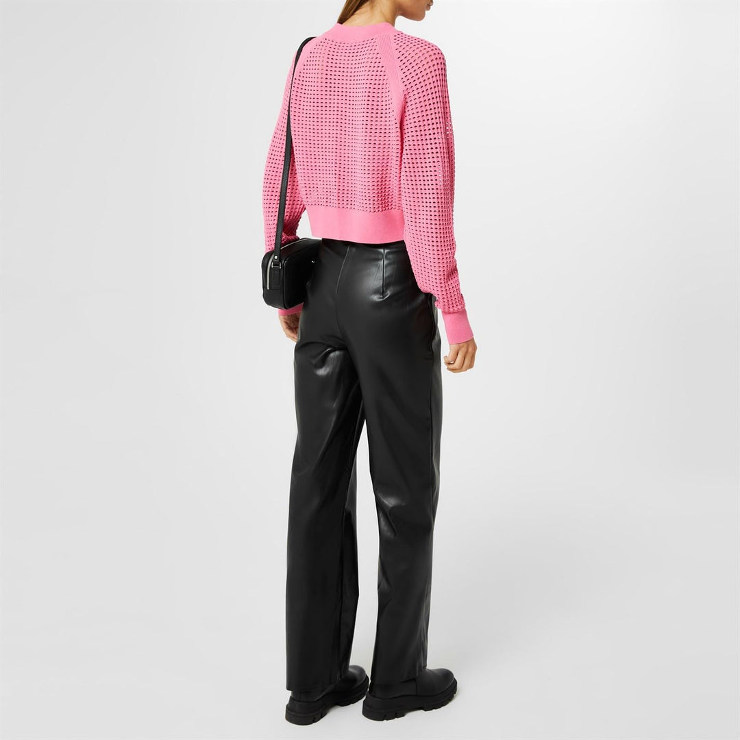 BOSS Damen C_fenniki Knitted_Sweater, M Medium Pink668