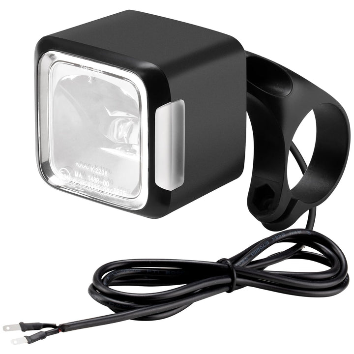 Fahrrad Frontlicht LED 30-100 Lux, Alu-Kühlkörper, 6-58V E-Bike/Fahrrad, IPX4/5, StVZO E-Bike 100lux