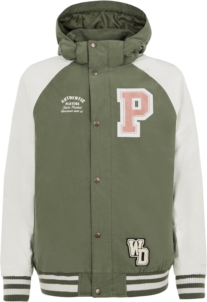 Protest Damen Ski- Und Snowboardjacke PRTPINEA S Botanic Green, S Botanic Green