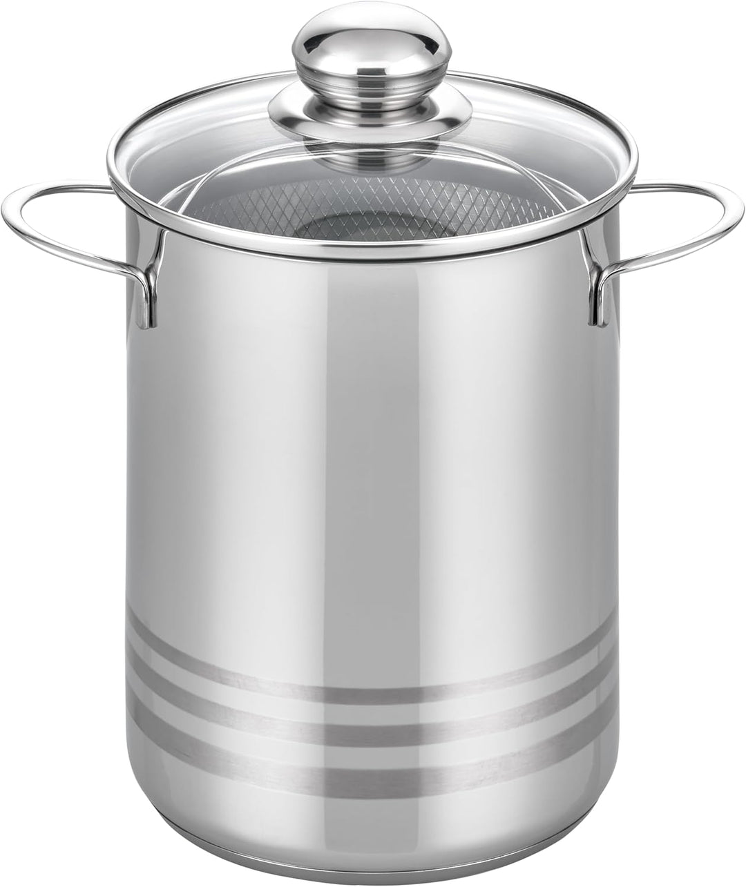 Elo 2261626 Spargelkocher, Spargeltopf, Universal-Kochtopf Elo, glänzend, 16 cm Durchmesser, Edelsta