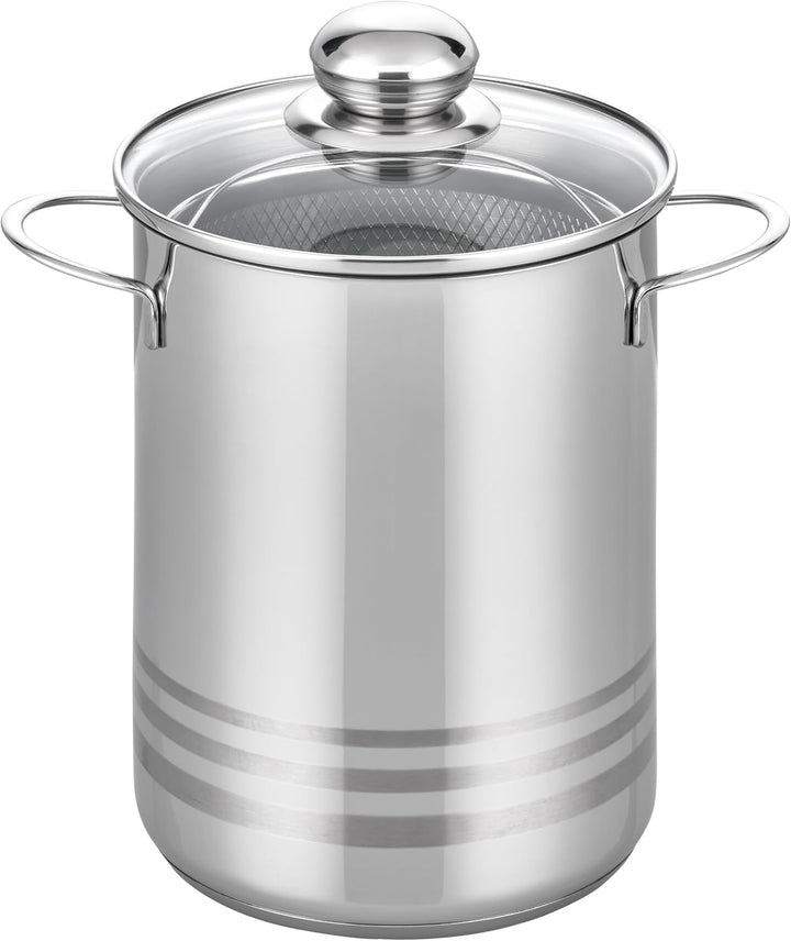 Elo 2261626 Spargelkocher, Spargeltopf, Universal-Kochtopf Elo, glänzend, 16 cm Durchmesser, Edelsta