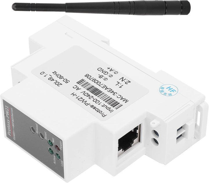 BOROCO RS485 to Ethernet/WLAN Converter, rs485 Wlan bridge,Modbus für ECos mit Antenne PW21-H AC 100