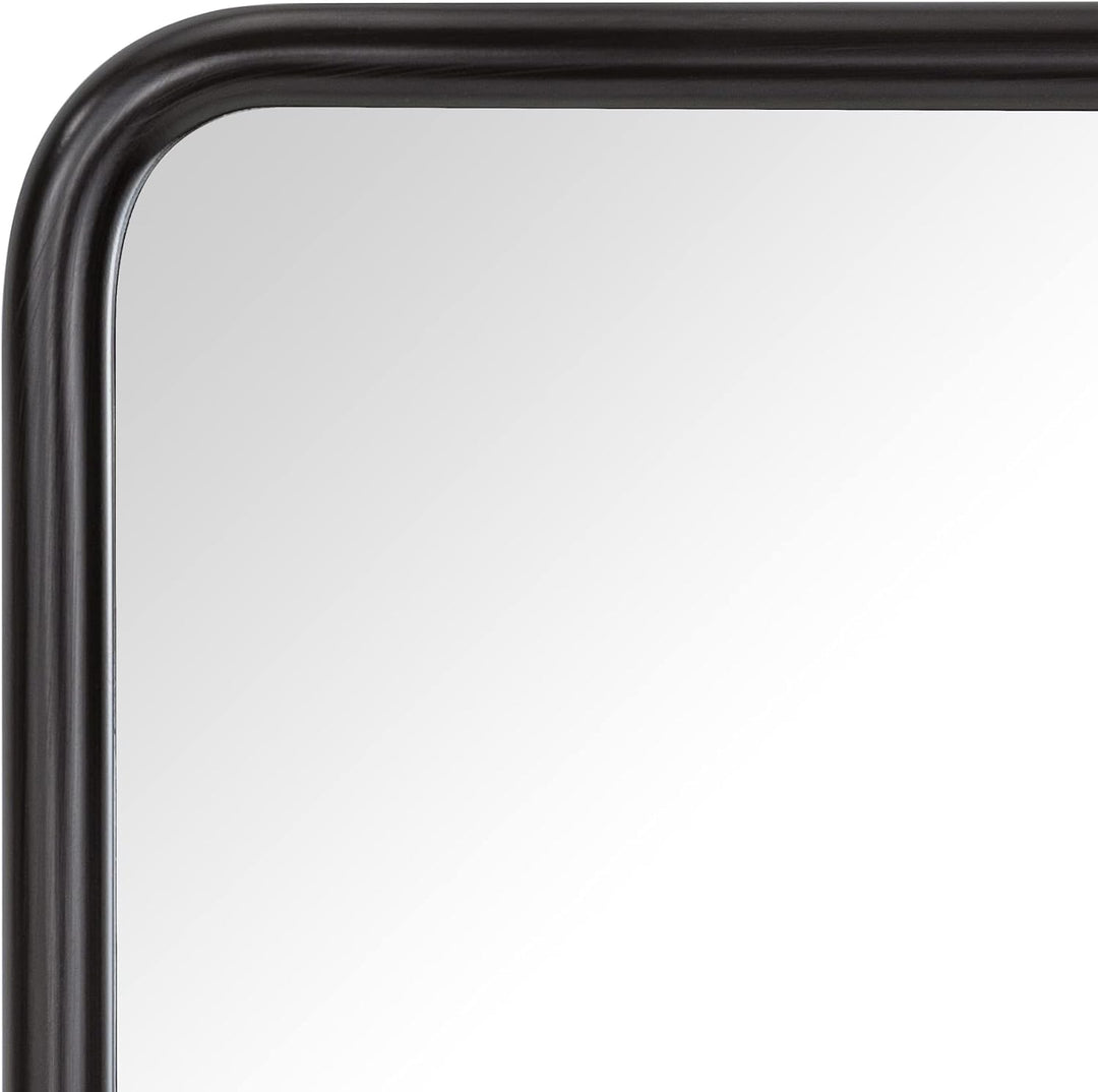 TEHOME 50,8 x 76,2 cm Pivot Rechteck Badezimmerspiegel Öl eingerieben Bronze Metall gerahmt Kippen a