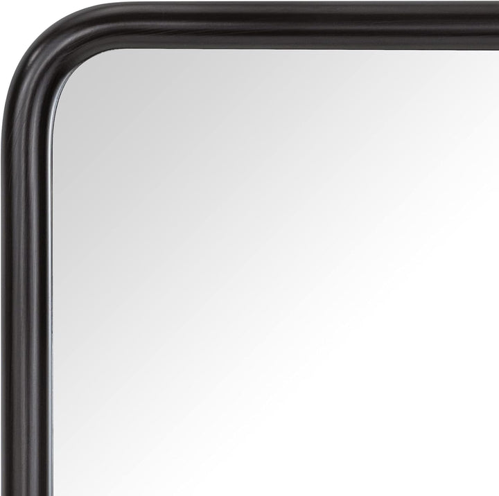 TEHOME 50,8 x 76,2 cm Pivot Rechteck Badezimmerspiegel Öl eingerieben Bronze Metall gerahmt Kippen a