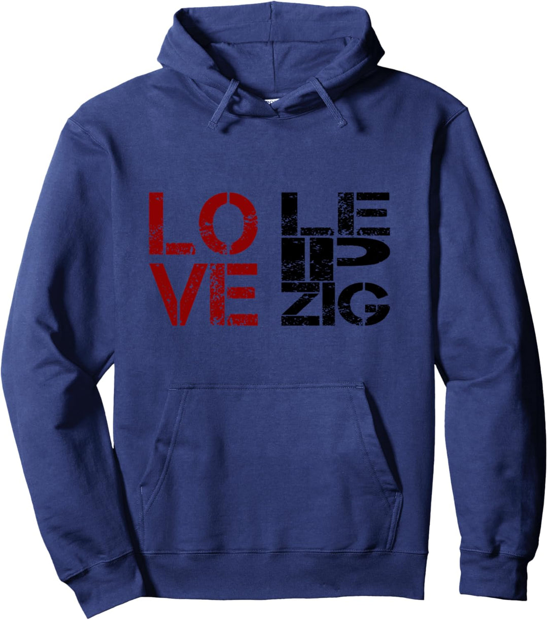 Meine Stadt - I love Leipzig - Ich liebe Leipzig Pullover Hoodie