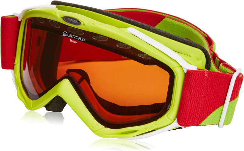 ALPINA Skibrille Spice, Lime, One Size