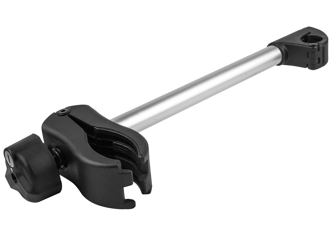 EUFAB 11236 Rahmenhalter lang, abschliessbar, für U-Bügelrohr: Ø 2,5 cm, 31 cm Länge 31 cm Länge; Ø