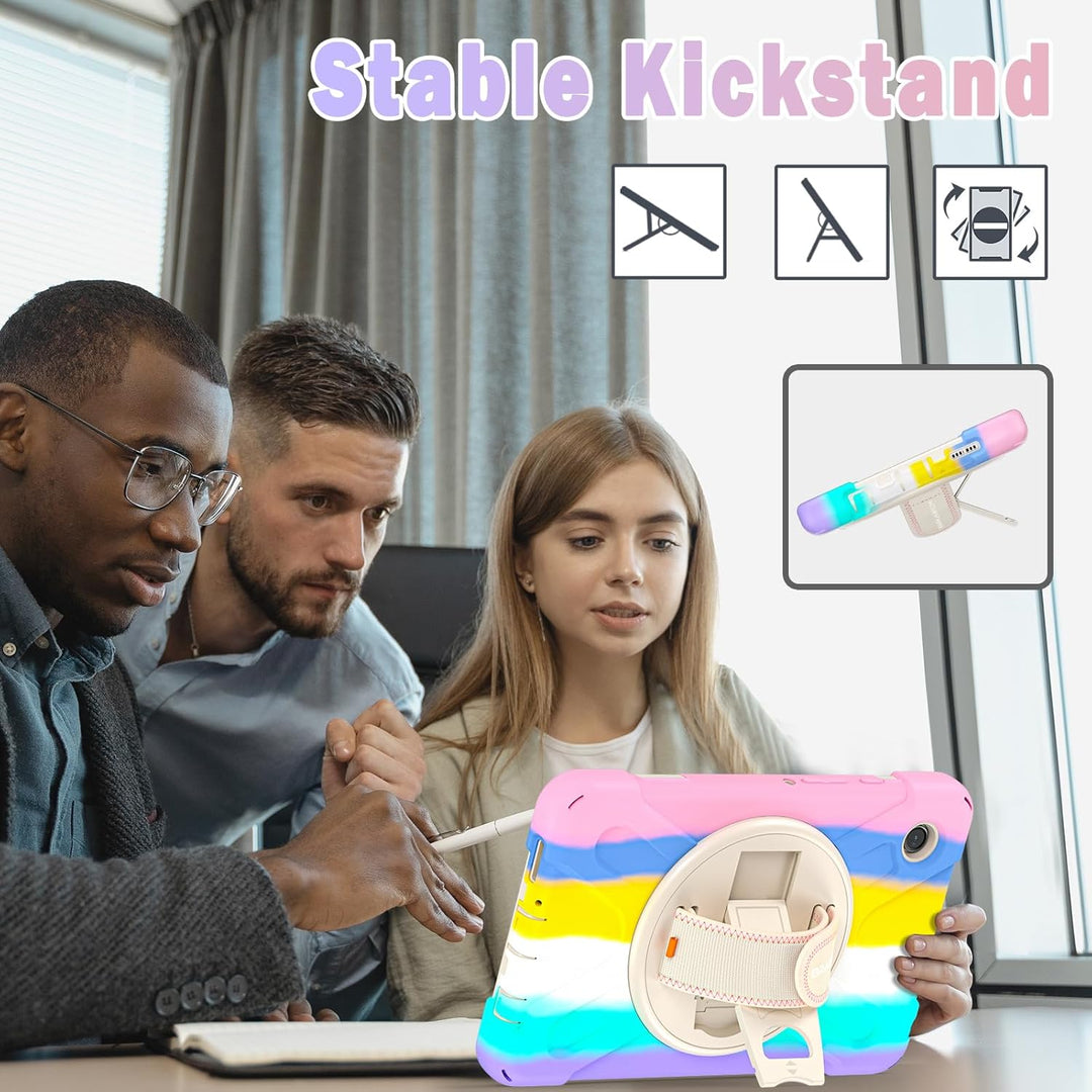 BRAECN für Samsung Galaxy Tab A9 Hülle 8,7 Zoll 2023 SM-X110/X115/X117, Stossfeste Robuste Tragbare