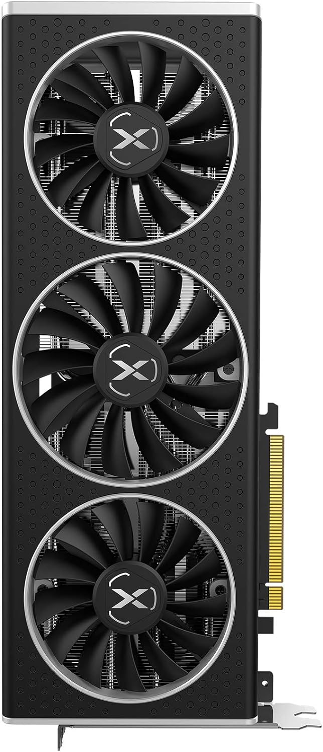 XFX Speedster QICK319 AMD Radeon RX 6700 XT Ultra Gaming Grafikkarte mit 12GB GDDR6 HDMI 3xDP, AMD R