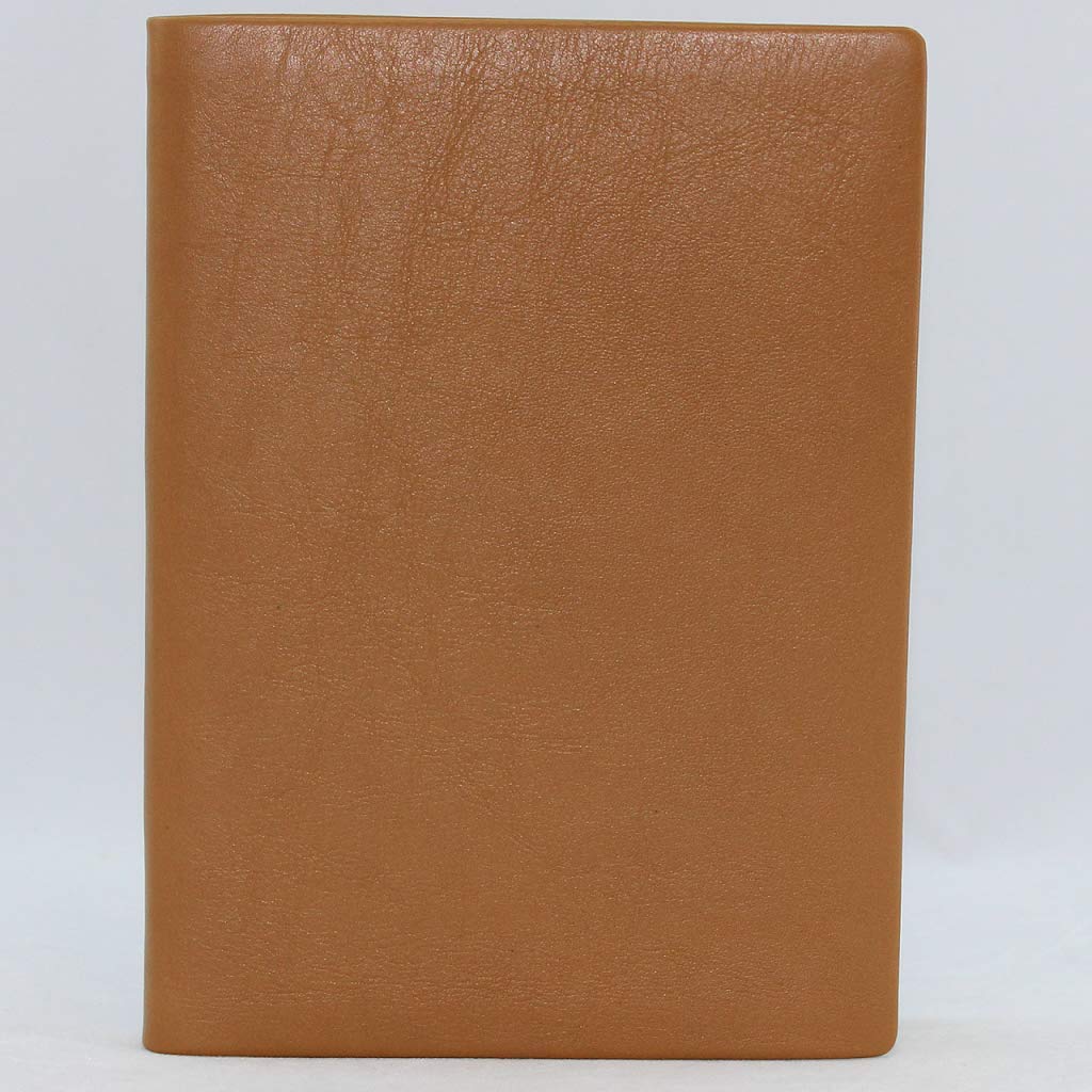 Adressbuch Leder hochkant in verschiedenen Farben (cognac), cognac