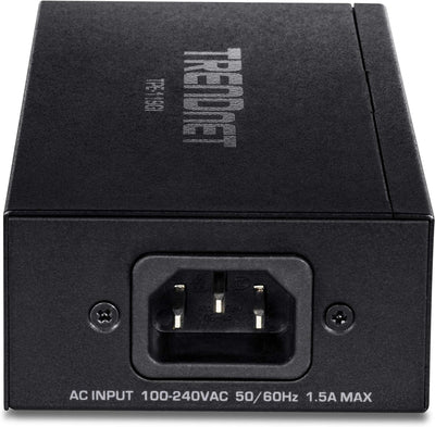 TRENDnet TPE-119GI Gigabit PoE++ Injektor, wandelt einen Nicht-PoE-Port in einen PoE++ um Gigabit, P