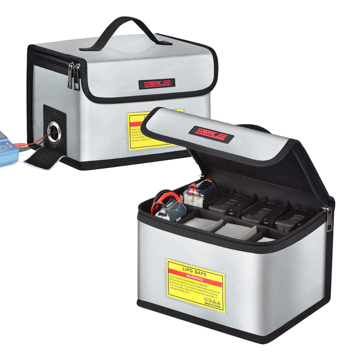 STARTRC Lipo Safe Bag Feuerfeste, explosionsgeschützte Tasche Grossraum-Lipo Akku Aufbewahrungsbox S