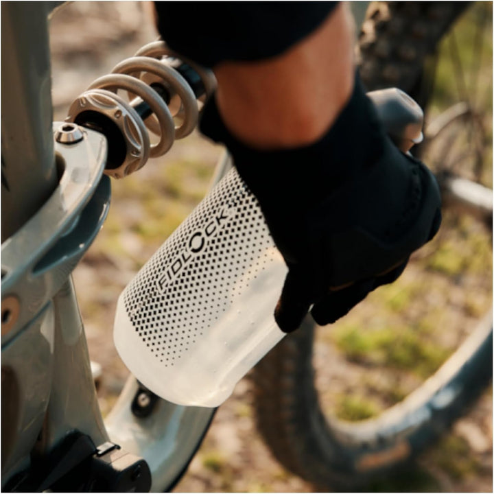 Fidlock Trinkflasche mit Verbindungsstück Twist transparent schwarz 600ml Transparent Weiss 750 ml,